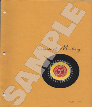 Couroc of Monterey-51 Couroc Product Catalogues 1958 to 1985.